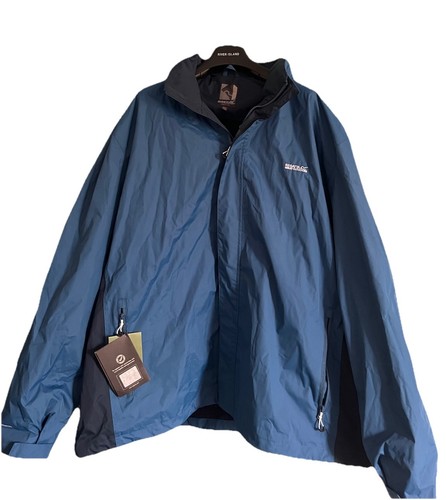 Chaqueta impermeable Regatta Hydrafort 5XL, azul nueva con etiquetas