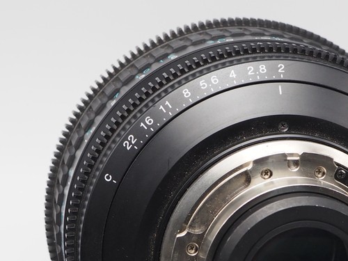 Sony SCL-P50T20 50mm T2 2/50 Super 35 Lens Arriflex 35mm PL Arri mount - Picture 4 of 12