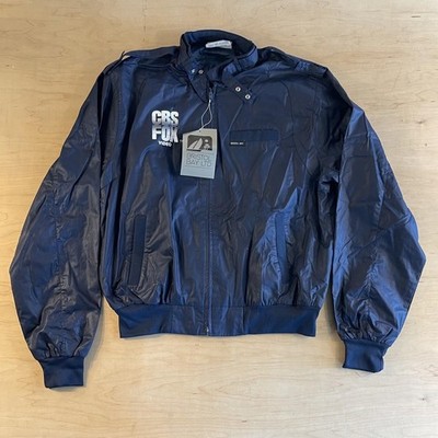 CBS Fox Video JAMES BOND 007 Promo Jacket Bristol Bay New w/ Tag Navy Blue LG