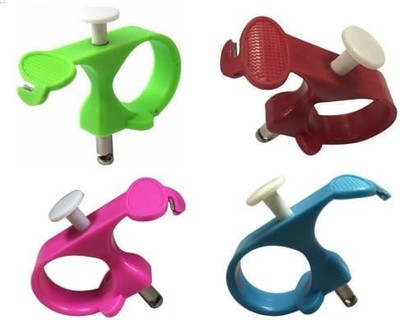 Needle Puller, 3 in 1 Thread Cutter Sewing Thimble Shielded Protector Pin Nee...
