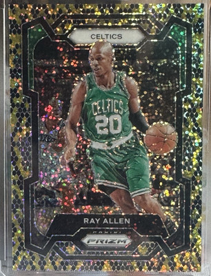 Panini 2023-24 Prizm Ray Allen Boston Celtics Snakeskin SSP No 192