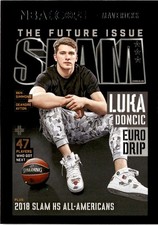2020-21 Hoops #5 Luka Doncic Slam Dallas Mavericks