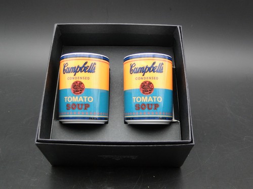 Salz & Pfefferstreuer Rosenthal Porzellan Andy Warhol Campbell's Soup TOMATO 6cm - Picture 2 of 14