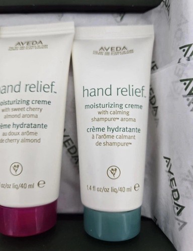 Aveda Hand Relief Iconic Aromas Trio Moisturizing Hand Cream Set ~ New In Box - Picture 8 of 8