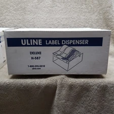Uline Tape and Label Dispenser 13" Model Deluxe H-587 NEW