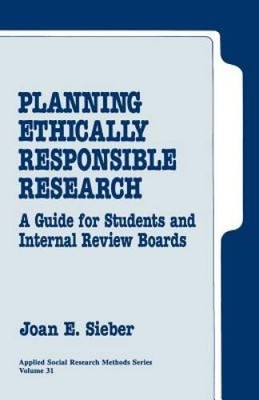 Planning Ethically Responsible Research: A Guide for Students and Interna - GOOD