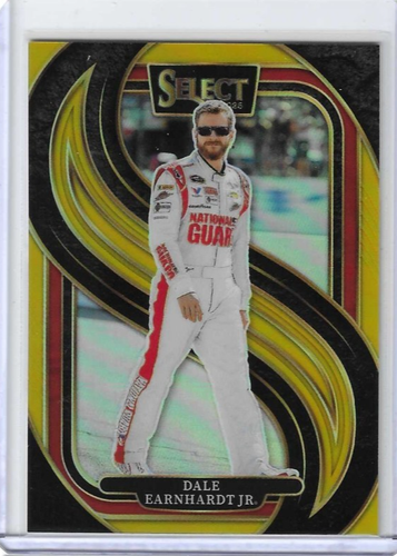 2025 Panini Select Racing DALE EARNHARDT JR GOLD PRIZM HOLO TRACKSIDE SSP 01/10