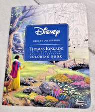 DISNEY DREAMS COLLECTION Thomas Kinkade Studios Coloring Book NEW