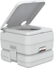 Portable Toilet for Marine, RV, Camping and Boat 2.6 Gallon 