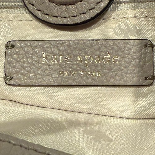 Kate Spade Jackson Medium Triple Compartment Satchel Grey and White - Bild 6 von 6