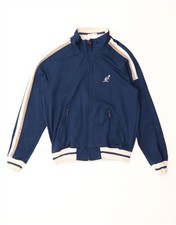 AUSTRALIAN L'ALPINA Mens Tracksuit Top Jacket IT 46 Small Blue Polyester LT09