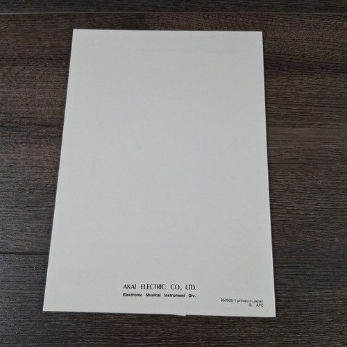 Akai RIFF-O-MATIC U40 Phrase Recorder Owners Operator's Manual Original - Picture 2 of 5