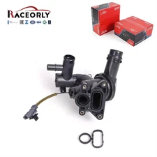 RACEORLY Thermostat & Gasket For Land Rover Defender Discovery Velar LR106640