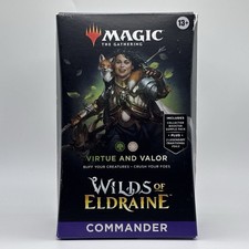 Wilds of Eldraine Commander Deck - Virtue and Valor MTG Brand New Sealed