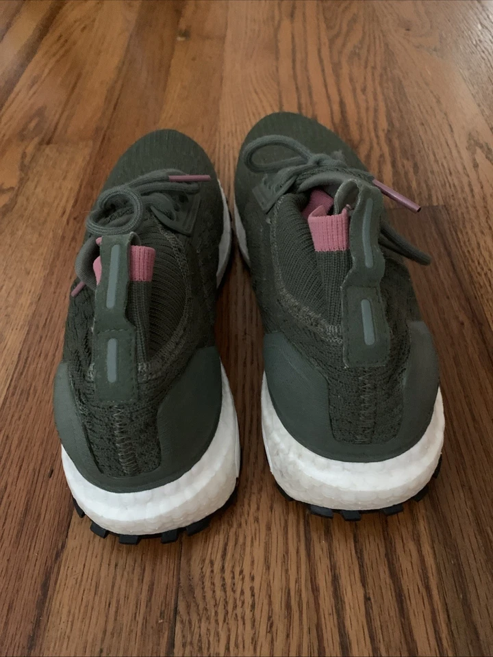 Adidas Ultra Boost Todo Terreno ATR GS Verde Blanco Zapato para Correr B43520 Talla EE. UU. 7 Foto 4 de 4