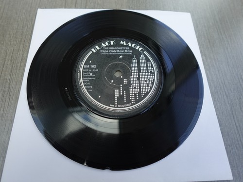 The Sharonettes PAPA OOH MOW MOW 1975 UK 7" NORTHERN SOUL PLAYS NEAR MINT HEAR - Picture 5 of 13