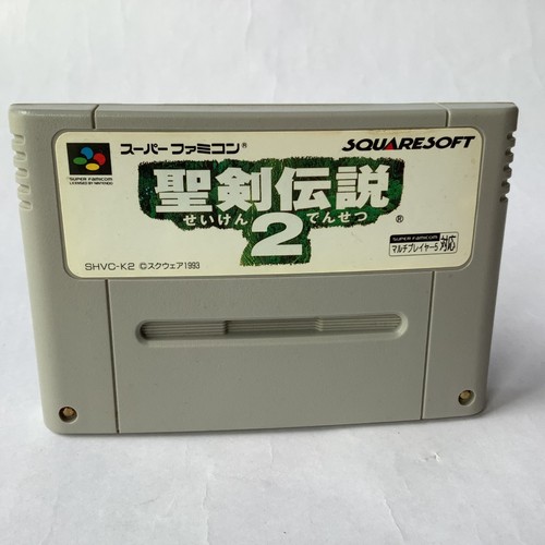 Lot of 2 Super Famicom Games – Secret of Mana & Kunio-kun – Japan Import Tested - Picture 2 of 11