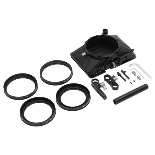 Fotga Matte Box Carbon Fiber Mini Leichte Mehrere Schnittstellen Matte Box Neu - Bild 17 von 22