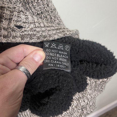 American Stitch Pullover Jacke Sherpa gefüttert mit Kapuze Gr. XL - Bild 5 von 8