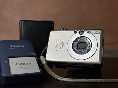 **LESEN** Canon Digital IXUS 60 - 3x 6.0MP CCD Y2K Kompakt Digitalkamera