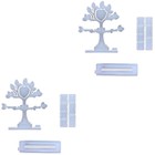 2 Sätze von Fotorahmen Silikonformen Epoxidformen Telefonrahmen machen Formen