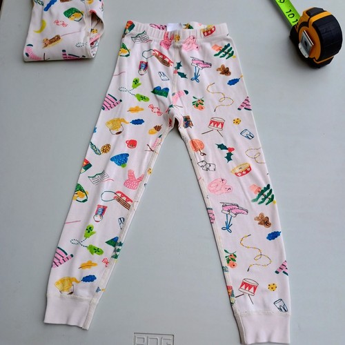 Hanna Andersson Girls Boys Size 4 Or 4t Holiday Christmas Long Sleeved Pajamas - Picture 5 of 8