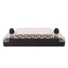 ❄ 2Pcs 14 Post Power Distribution Block Bus Bar Set 2xM6 Post 12xM4 Screw