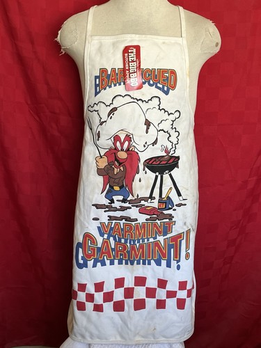 1993 Vintage 2 NEU 1 Neu mit Etikett Looney Tunes BBQ Metzger Schürze Yosemite Sam Varmint Kleidungsstück - Bild 15 von 24