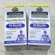Garden of Life Dr. Formulated Men’s Probiotics - Exp 2026 - Lot of 2!