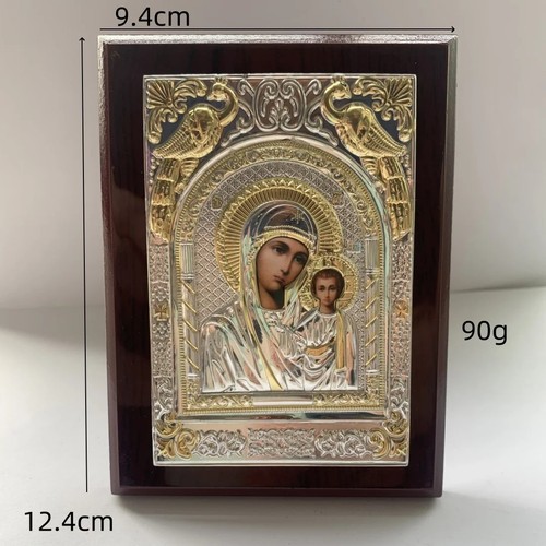 Holz Orthodox Jesu Ikone Handarbeit Religiös für Zuhause Weihnachtsdekoration Geschenk - Bild 12 von 26