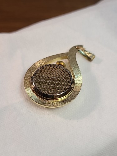 VTG CHATEAU Pendant Watch Goldtone No Chain - Picture 7 of 11