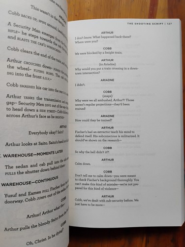Inception : The Shooting Script by Christopher Nolan (2010, Trade Paperback) - Picture 6 of 6
