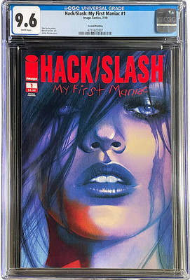 Hack Slash My First Maniac 1 2nd Print CGC 9.6 WH 2010 Jenny Frison Cover