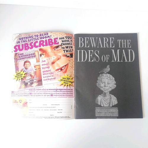 Australian MAD Magazine XL No.138 Vintage Humour Comic Roman Cover - Picture 3 of 13