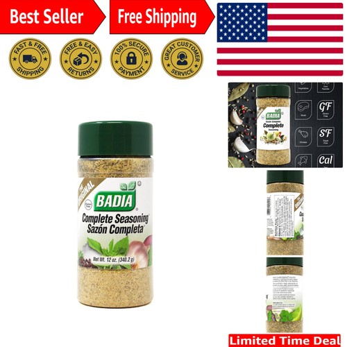 Versatile 12oz Complete Seasoning for Grilling, Marinades, and Daily Meals - Picture 1 of 9