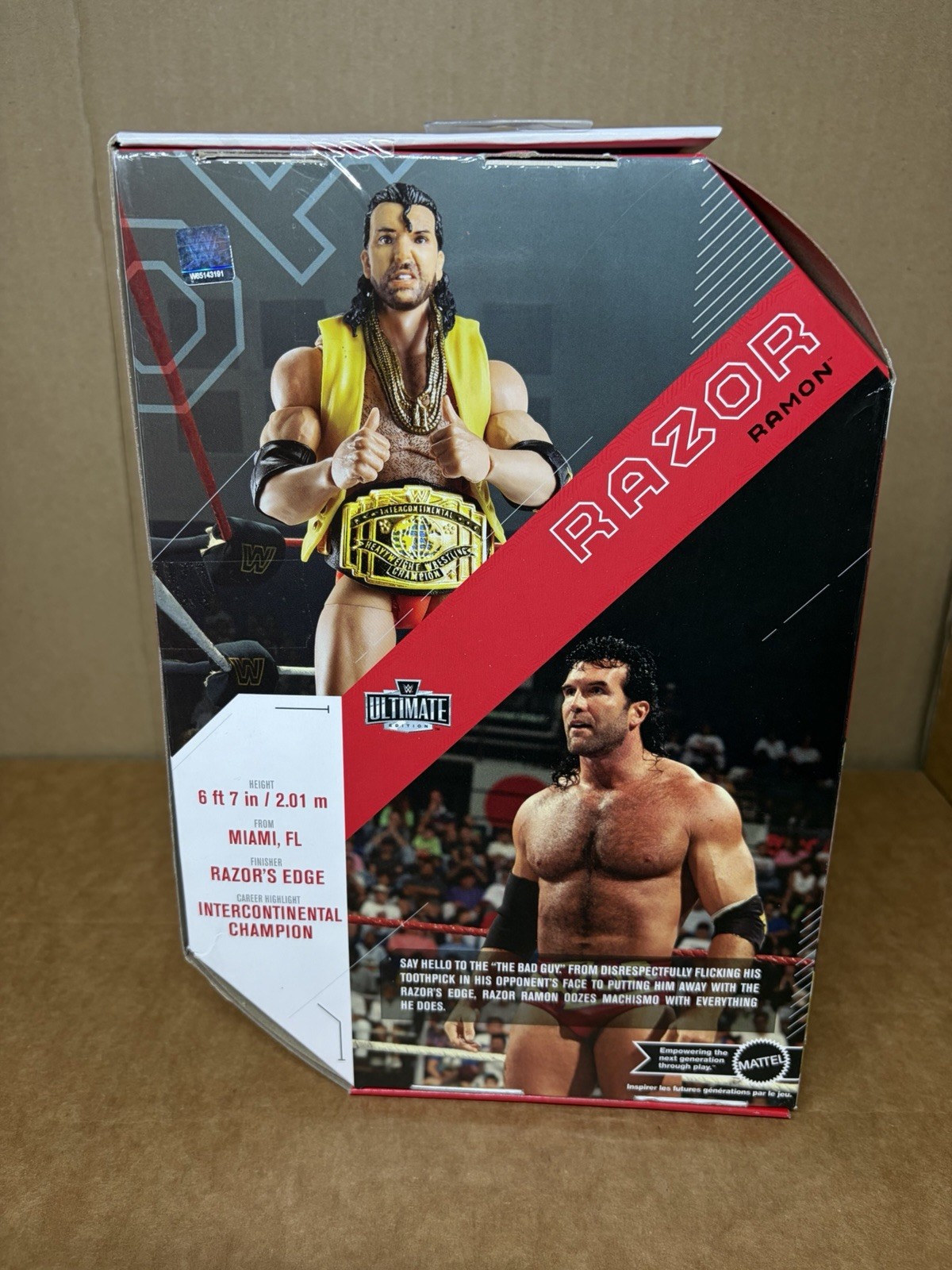 Wrestling Razor Ramon WWE ULTIMATE EDITION RAZOR RAMON PURPLE VEST VARIANT CHASE | eBay