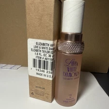 Love & White Diamonds By Elizabeth Taylor EDT Spray 1 FL OZ, NEW TESTER BOX