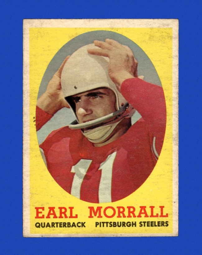 1958 Topps Set-Break # 57 Earl Morrall EX-EXMINT *GMCARDS*