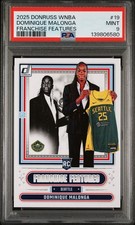 2025 Panini Donruss WNBA - Franchise Features Dominique Malonga #19 (RC) PSA 9