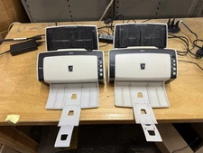 2X Fujitsu fi-6130Z Color Duplex Document Scanner W/ AC Adapters