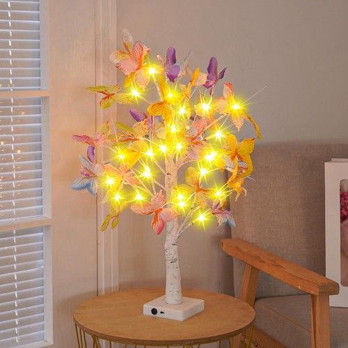 LED Lights Birch Tree, 2 Pack Branch Tree Lamp Christmas Decor, Warm White Fa... - Picture 4 of 9