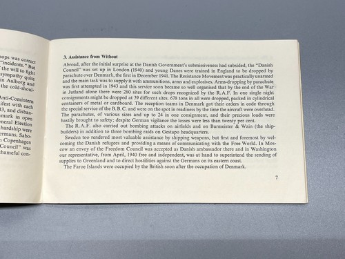 1964 Guide Museum of The Danish Resistance Movement 1940-1945 Aage Roussell - Picture 12 of 17
