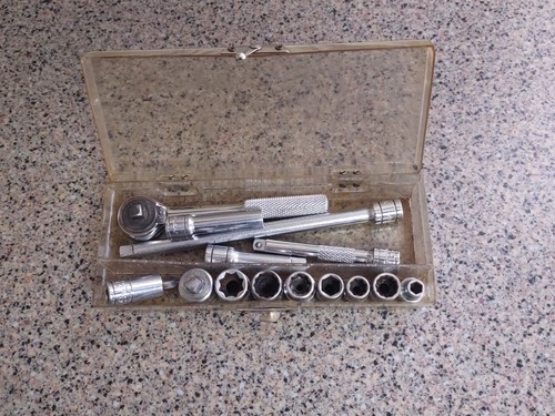 S K Tools 1/4 In Ratchet, Extensions, Sockets - Bild 16 von 23