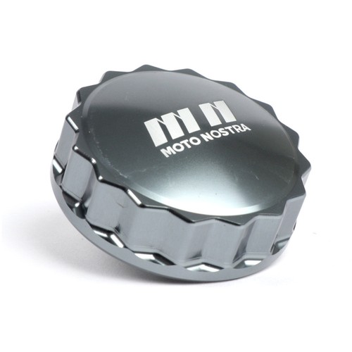 Tankdeckel CNC grau von Moto Nostra für Vespa GTS 125 bis HPE 300 Super SKR GTS - Bild 1 von 1