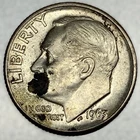 1963-D Roosevelt Dime - Circulated Condition - 90% Silver - US Coin - 3059