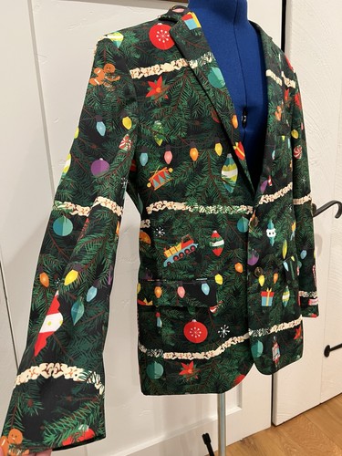 Tuta uomo Shinesty The Christmas Tree mimetica stampa albero di Natale - Foto 5 di 14