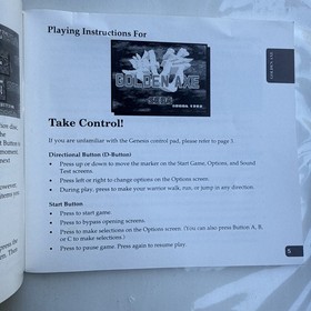 Sega Classics Arcade Collection | Sega CD | Manual Only