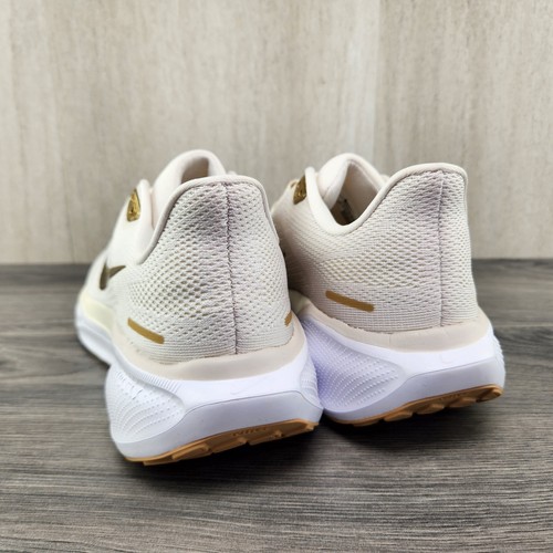 Nike Air Zoom Pegasus 41 Talla 9.5 Mujer Phantom Metálico Dorado Zapatos para Correr - Imagen 11 de 14