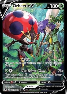 Orbeetle V TG12/TG30 Swsh11: Lost Origin Trainer Gallery Holo