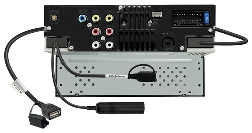 JVC Bluetooth 2DIN MP3 DAB USB Autoradio für Hyundai i40 Typ VF ab 2016 schwarz - Bild 5 von 9